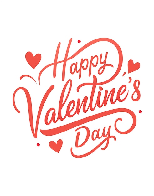 romantico felice giorno di San Valentino tipografia t-shirt design