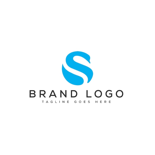 S lettera logo design modello vettoriale design per il marchio