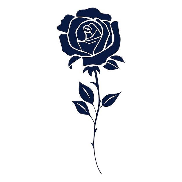 Sagoma rosa disegnata a mano