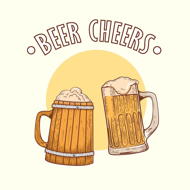 Saluti alla birra d'annata