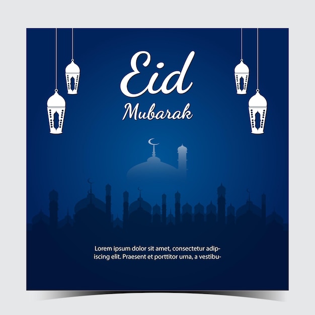 Saluto islamico ramadan kareem vettoriale gratuito in stile carta