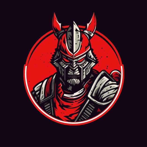 Samurai Warrior Logo Esport