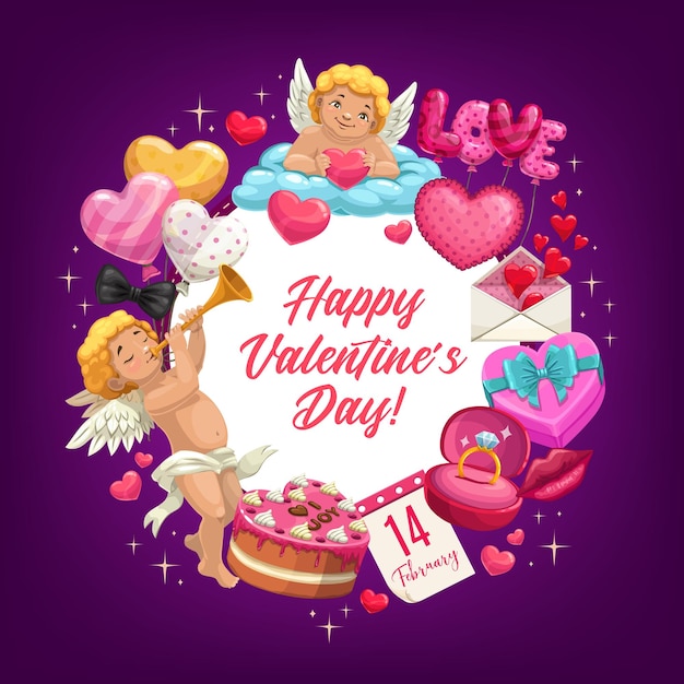 San Valentino amore cuori Amorini regali romantici