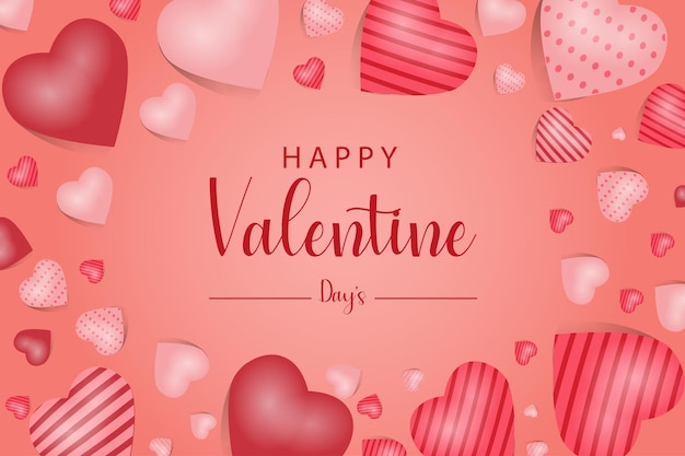 San Valentino banner forma vettoriale