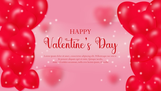 San Valentino design di sfondo