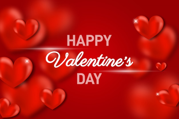 San Valentino sfondo concetto. Banner amore carino o biglietto di auguri. Posto per il testo