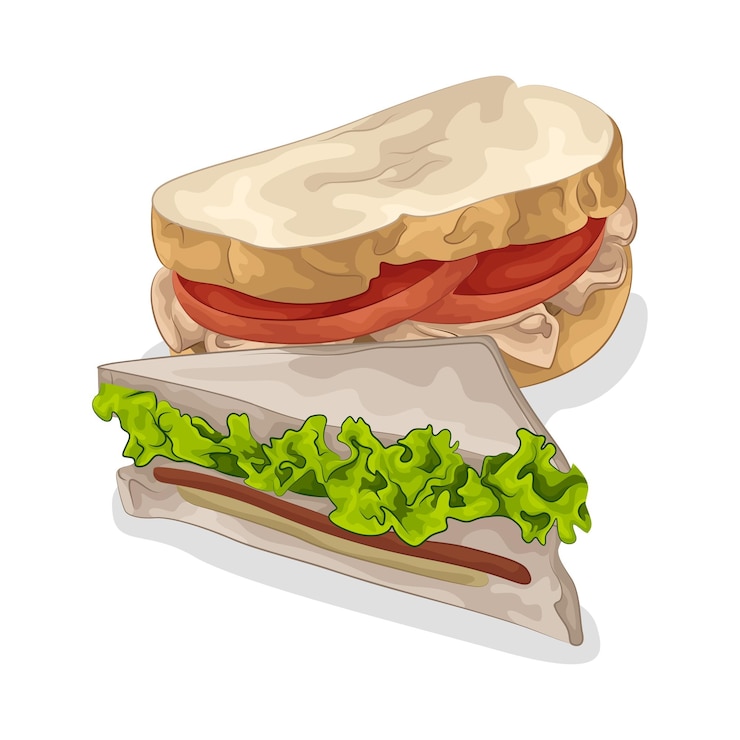 Vettore sandwich
