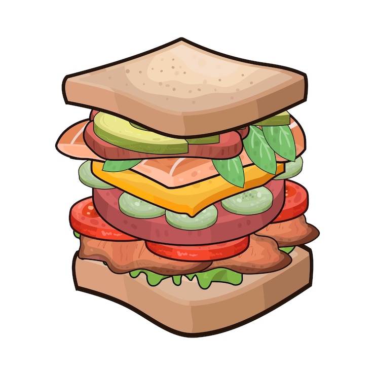 Vettore sandwich