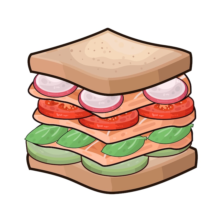 Vettore sandwich