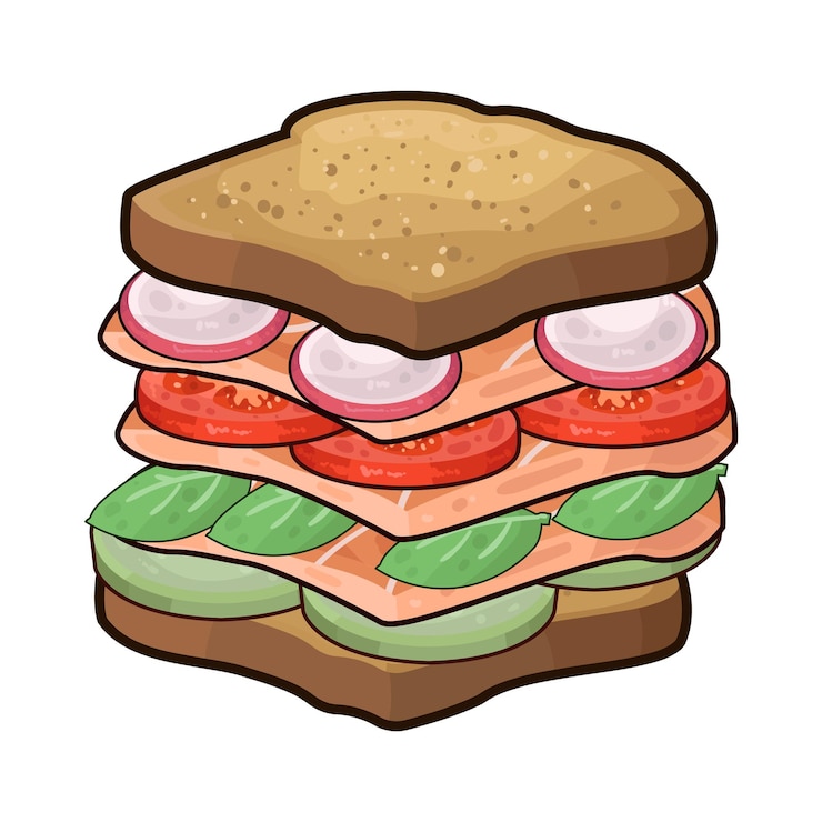 Vettore sandwich