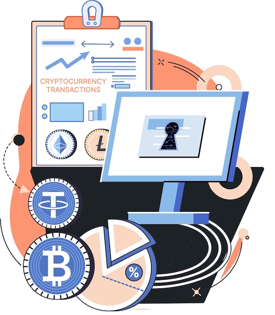 Scambio e transazioni di criptovaluta Portafoglio Bitcoin Piattaforma di scambio Ethereum per scambiare tecnologia di investimento di denaro digitale Trading finanziario del mercato monetario online Banca elettronica di valuta