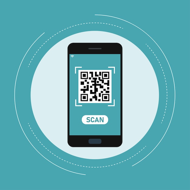 Scansione del codice QR online tramite smartphone