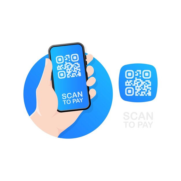 Scansione del codice QR sul tavolo e pagamento online