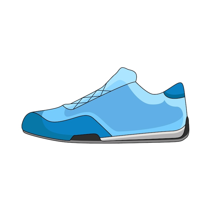 Vettore scarpe da corsa