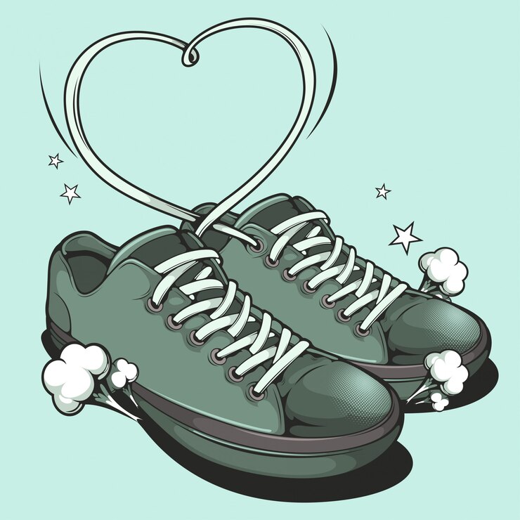Vettore scarpe da ginnastica vettoriale