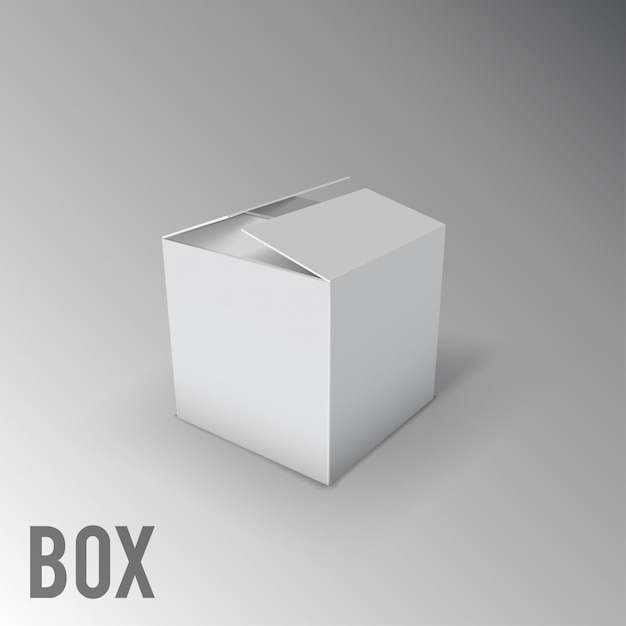 scatola bianca mockup