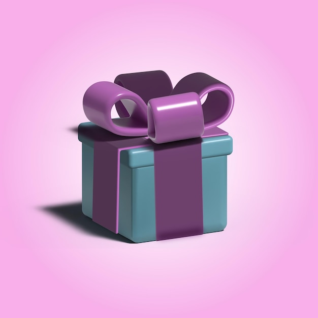 Scatola regalo 3D