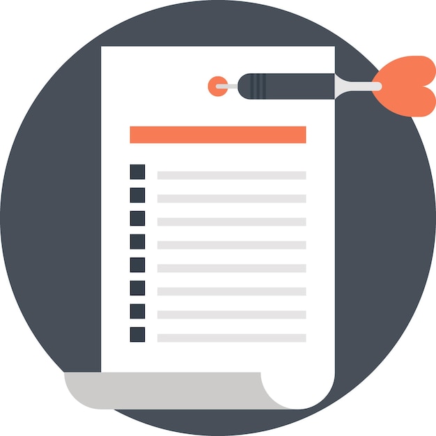 Schedolare l'icona web piatta