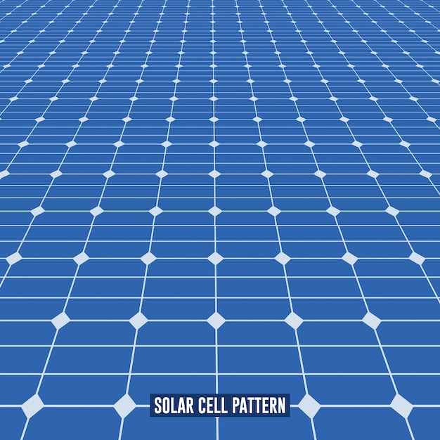 Schema del pannello solare in prospettiva