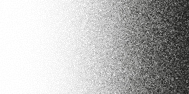 Schema punteggiato sfondo geometrico punteggiato dotwork disegno ombreggiatura utilizzando pixel di punti