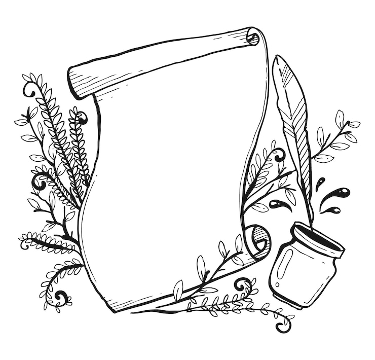 Vettore schizzo di banner unico