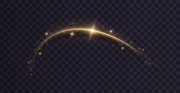 Scie luminose magiche decorazioni natalizie astratte Scintille scintillanti