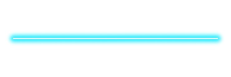 scintilla di linea di luce blu al neon isolata sullo sfondo di trasferimento