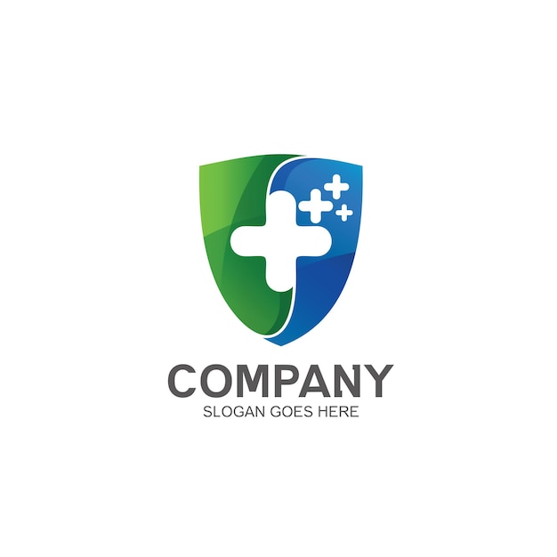 Scudo medico logo design