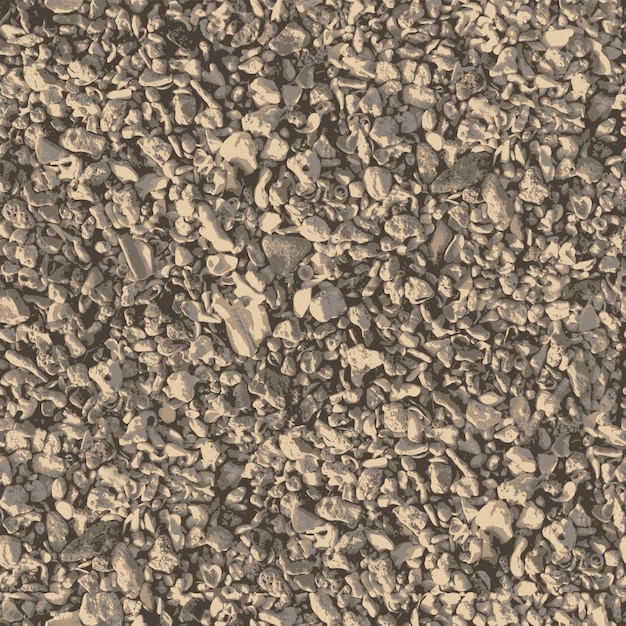 Seamless background with Sea Stones