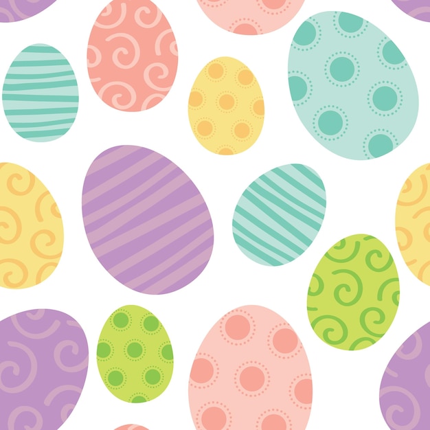 Seamless di decorazione uovo di Pasqua