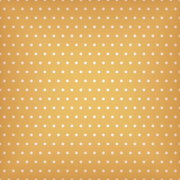 Seamless pattern arancione con punti illustrazione