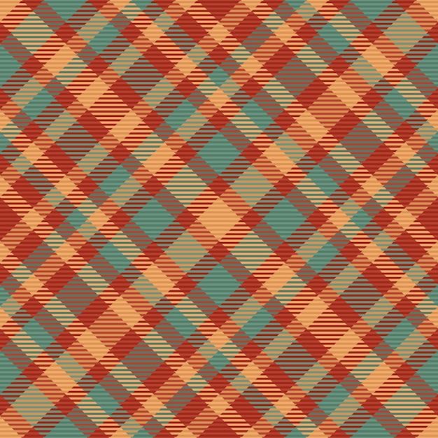 Seamless pattern di sfondo Controllare la trama del tessuto Vector tartan tessile plaid