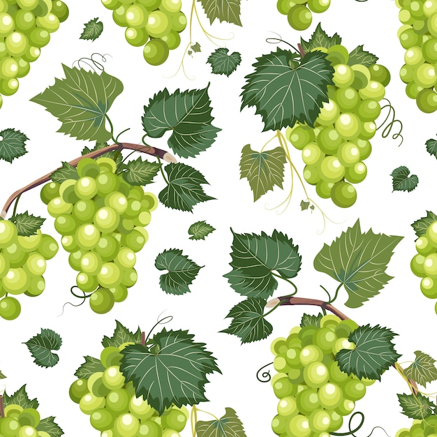 Seamless pattern di vite