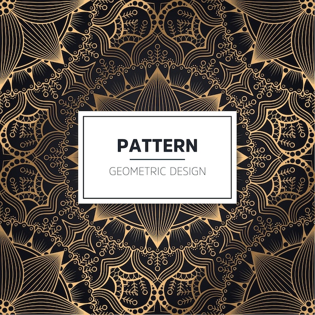 Seamless pattern. Elementi decorativi vintage. Sfondo disegnato a mano