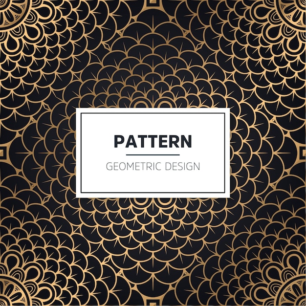 Seamless pattern. Elementi decorativi vintage. Sfondo disegnato a mano