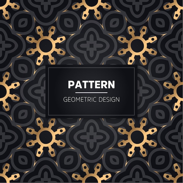 Seamless pattern. Elementi decorativi vintage. Sfondo disegnato a mano