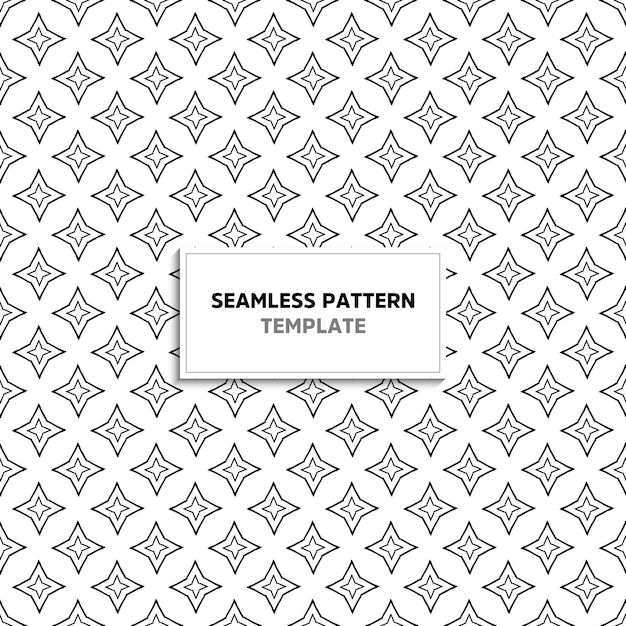 Seamless pattern. Elementi decorativi vintage