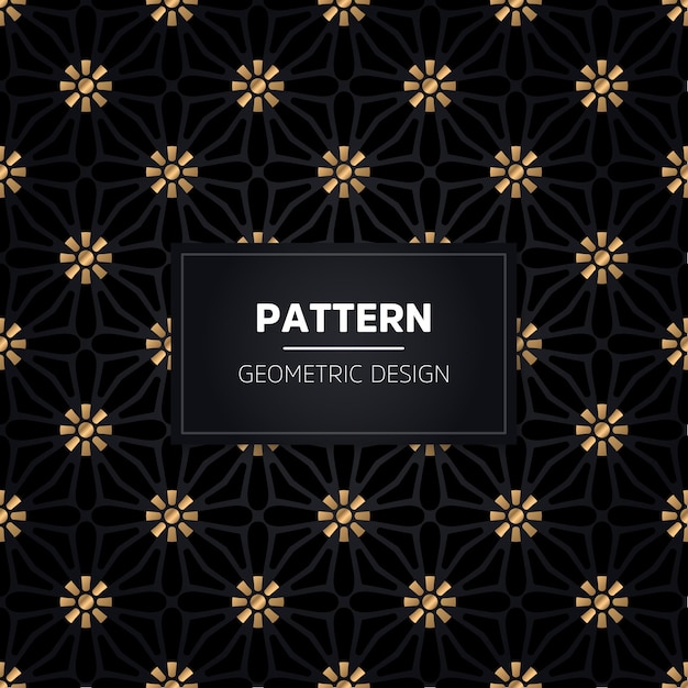 Seamless pattern. Ornamentale dorato decorativo dell'annata.