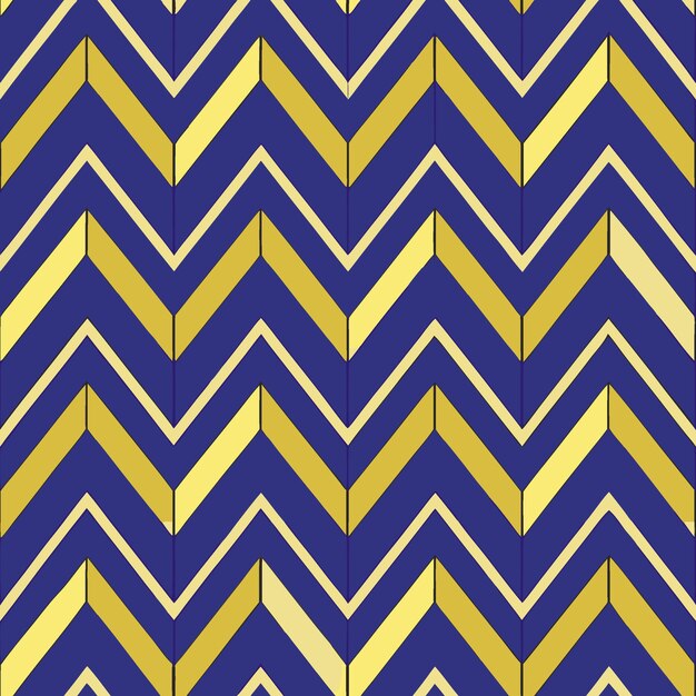 Seamless ZigZag Stripes Chevron Pattern Geometric Abstract Texture Vector Illustrazione carta da parati