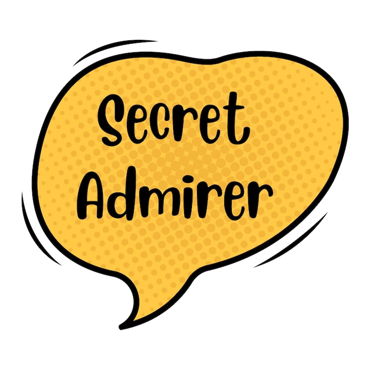 Vettore secretar messages sticker design lettering sticker messaggi tipografici badge di chat