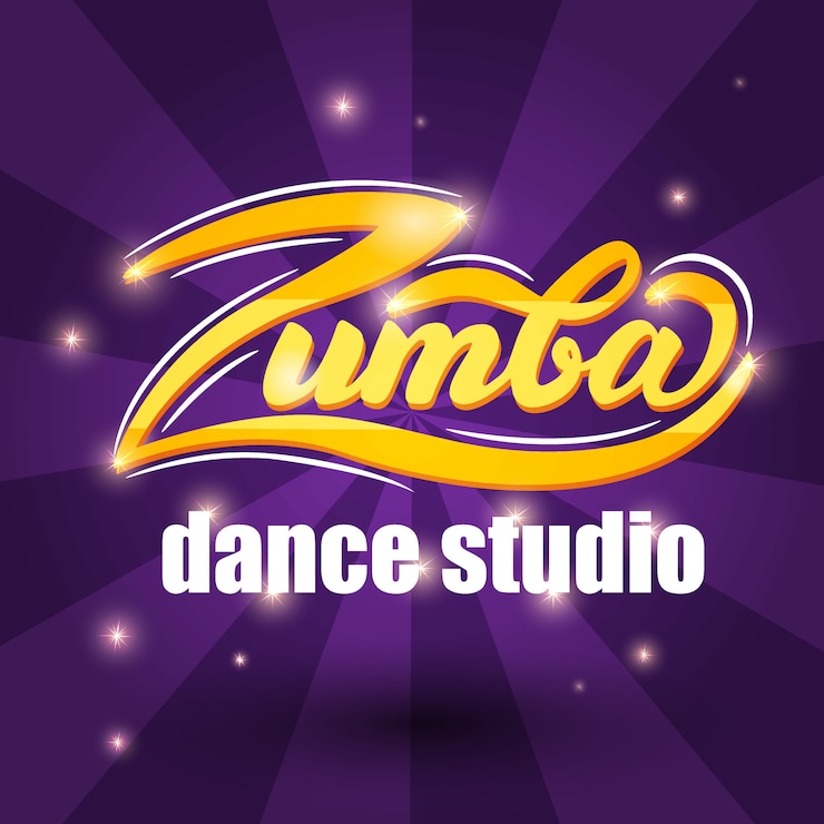 Vettore segno banner zumba. illustrazione vettoriale