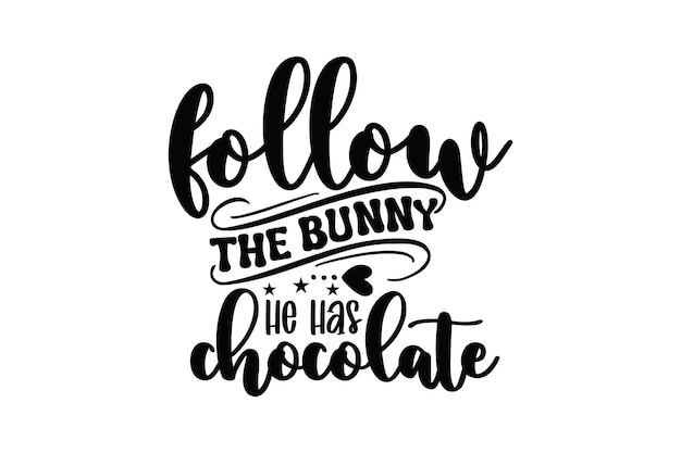 Segui il coniglietto che ha il cioccolato