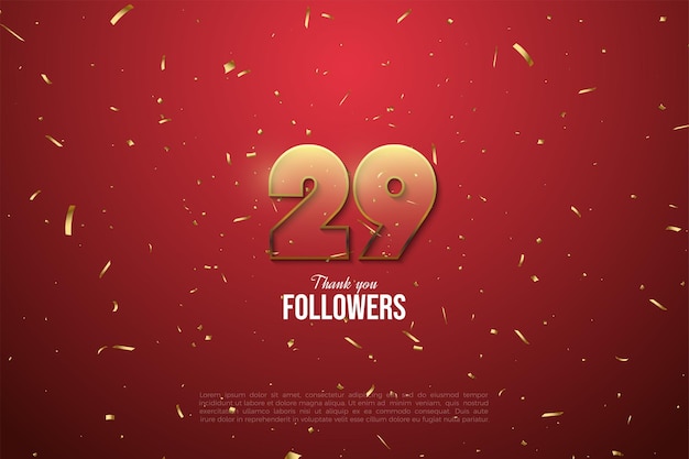semplice banner da 29k follower.