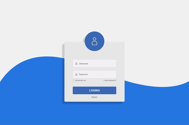 Semplice form di login