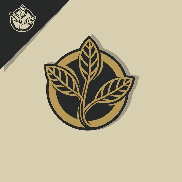 semplice logo foglia per affari o icona