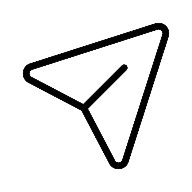 Send File Line Illustration