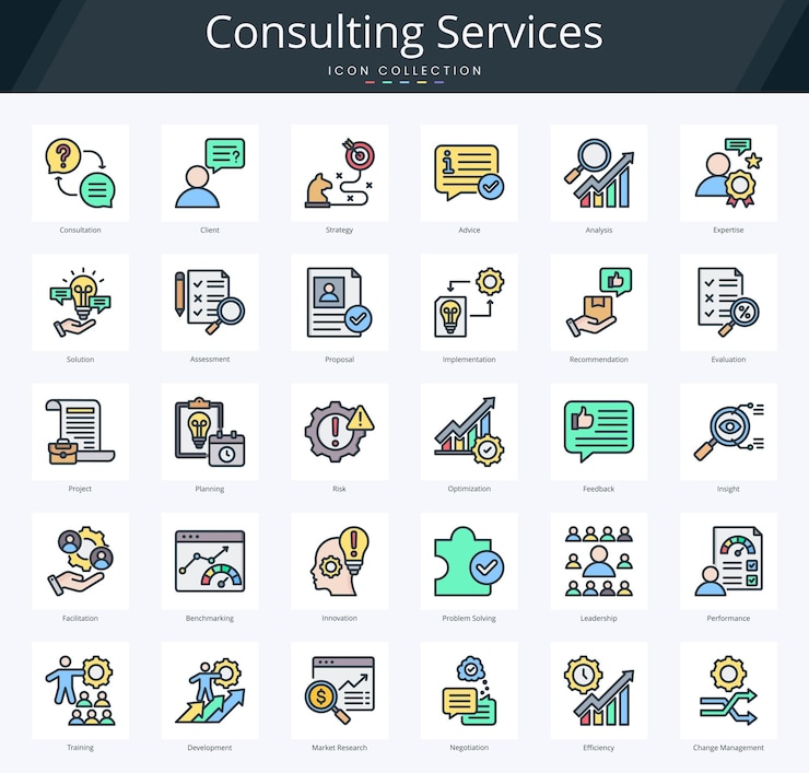 Servizi di consulenza per la consulenza aziendale e l'ottimizzazione della strategia