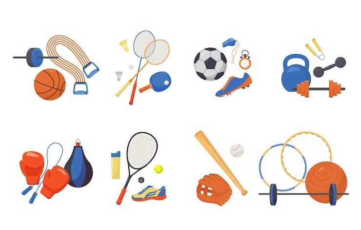 Set di articoli sportivi