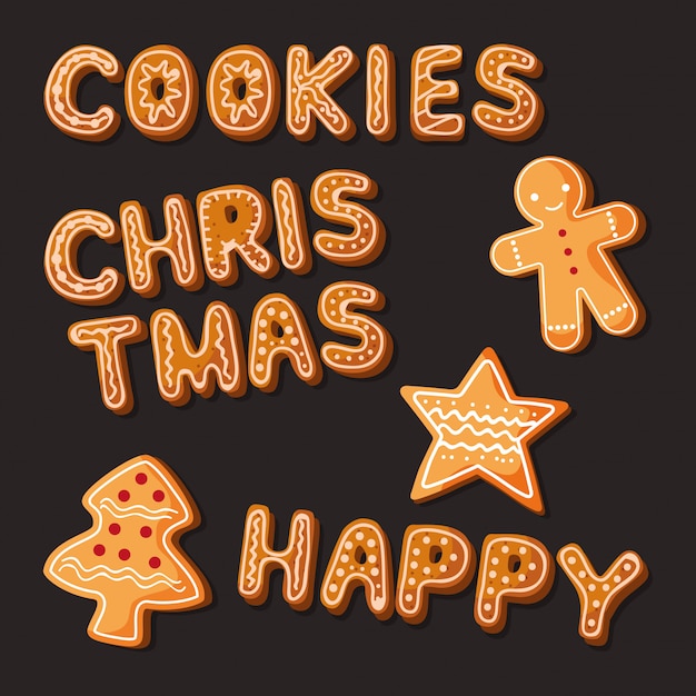 Set di biscotti di Natale
