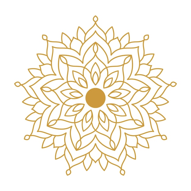 Set di collezione di elementi di design Mandala